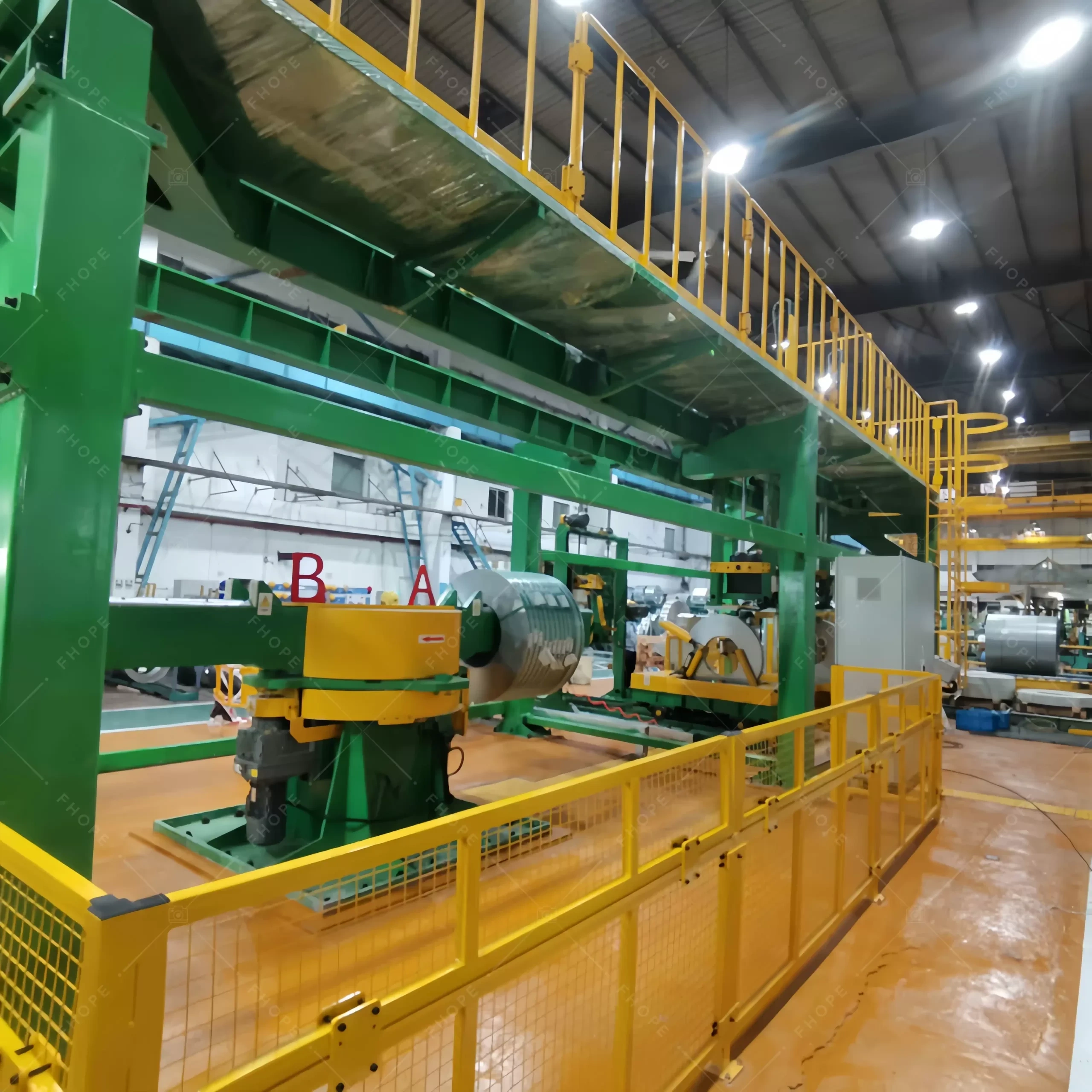automated coil packaging components