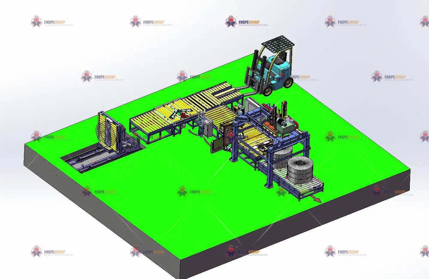 Automated Coil Handling Machine